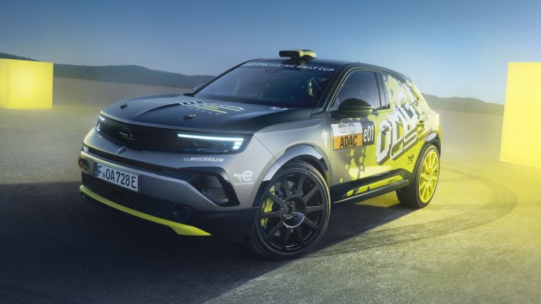 Opel Mokka GSE Rally с 280 конски сили ще се състезава в електрически ралита