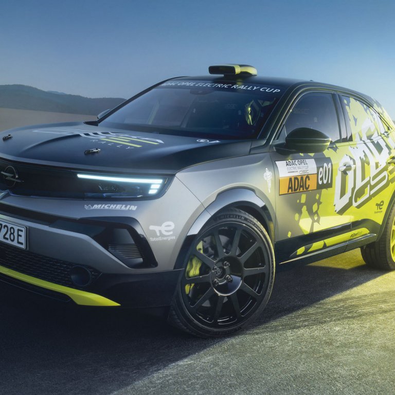 Opel Mokka GSE Rally с 280 конски сили ще се състезава в електрически ралита