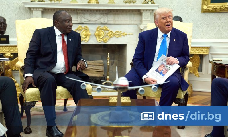 Бурни сцени се разиграха в Овалния кабинет по време на