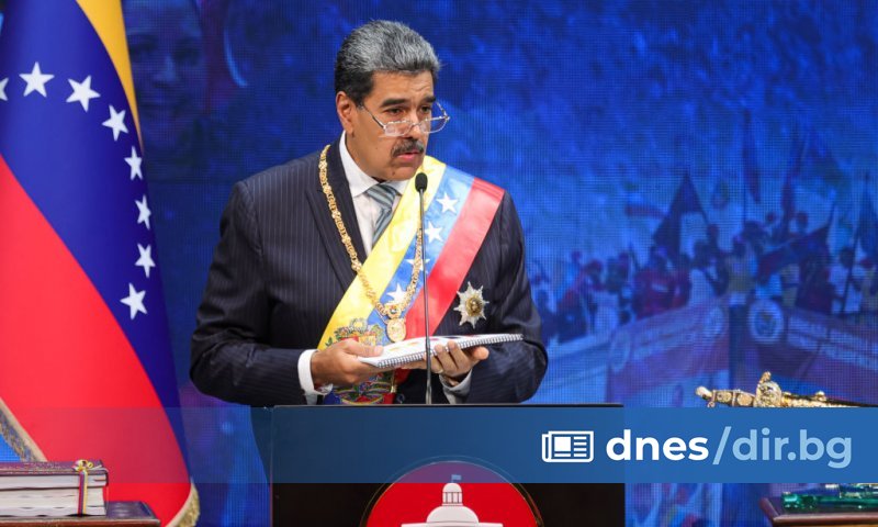 Президентът на Венецуела Николас Мадуро заяви, че страната му е