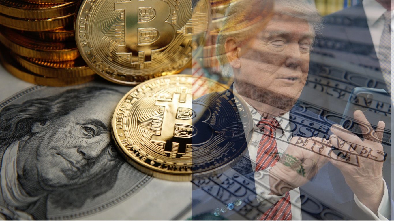 Биткойнът достигна нов исторически връх, а Доналд Тръмп играе ключова роля за това