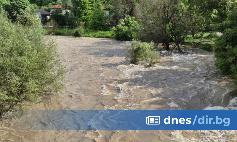 Язовир Сопот е повишил нивото си, като за три часа