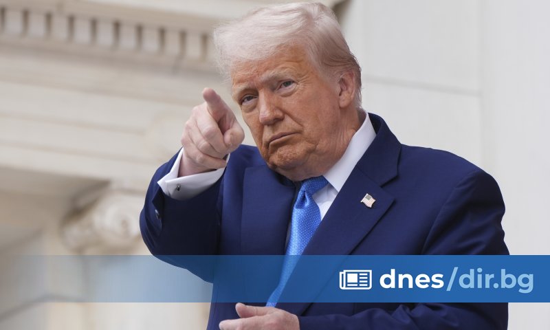 Президентът на САЩ Доналд Тръмп обяви с пост в собствената