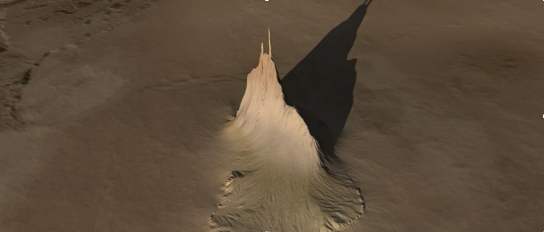 "Стръмната планина" на Йо