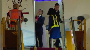 Президентът на САЩ Доналд Тръмп след шума около кадрите показващи