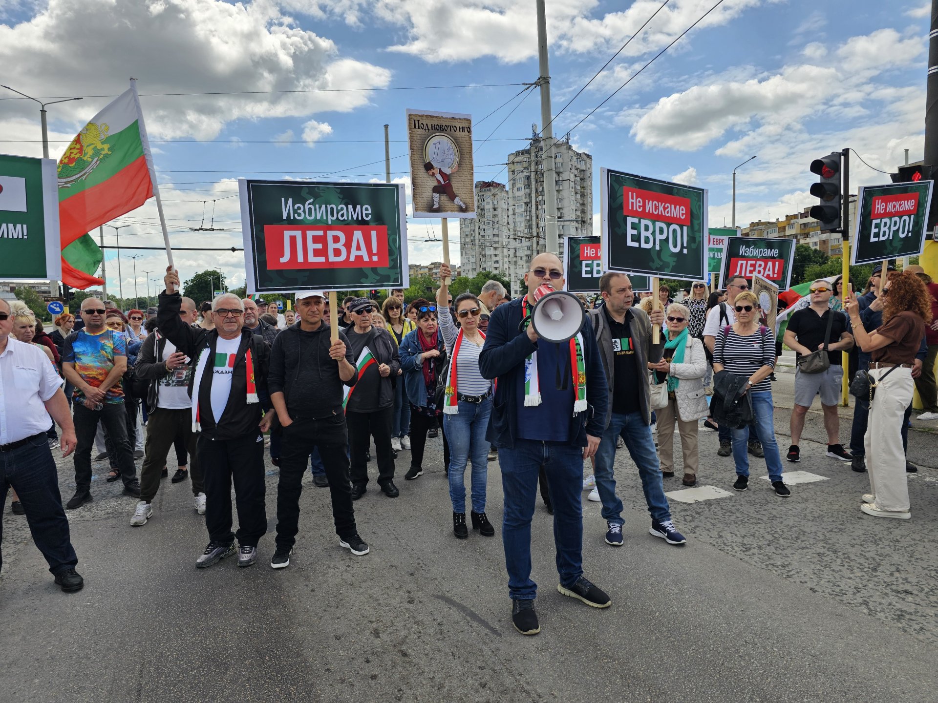 Протестът в Русе
