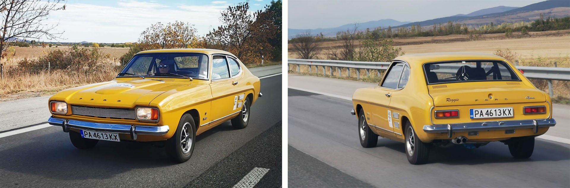 Първото поколение на Ford Capri (1968–1974)