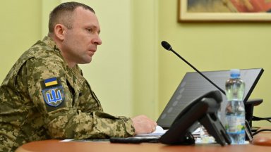 Командирът на Сухопътните войски на Въоръжените сили на Украйна генерал майор