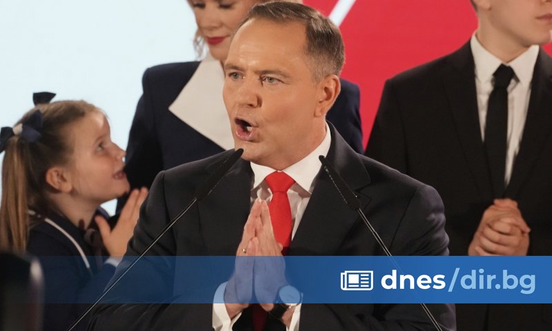 Победителят на вчерашните президентски избори в Полша Карол Навроцки е