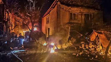 Руските сили снощи изстреляха осем ракети както и 363 и