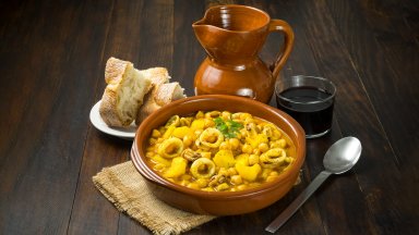 Морски полъх: Супа от калмари и нахут