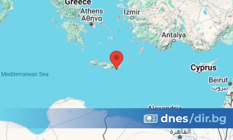 Силно земетресение с магнитуд от 5,3 по скалата на Рихтер