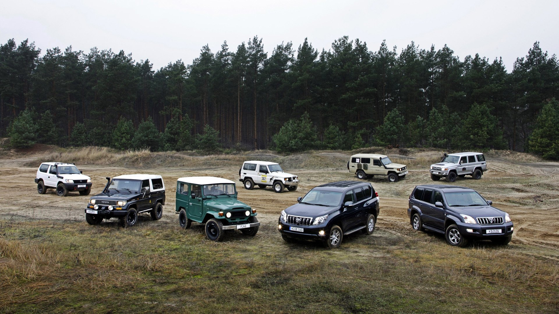 Предшествениците на новата Toyota Land Cruiser 