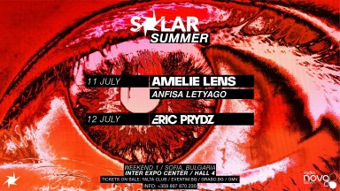Еric Prydz, Amelie Lens и Anfisa Letyago идват в София на 11 и 12 юли за най-горещото техно събитие това лято