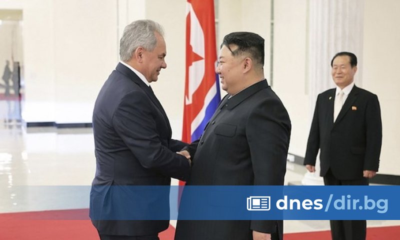 Секретарят на Съвета за сигурност на Русия Сергей Шойгу обсъди