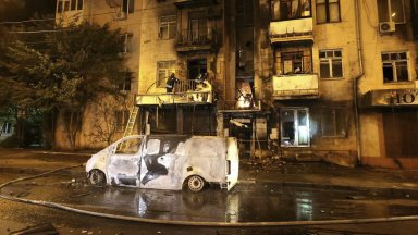 Руски удари по украинския град Харков тази нощ взеха три жертви