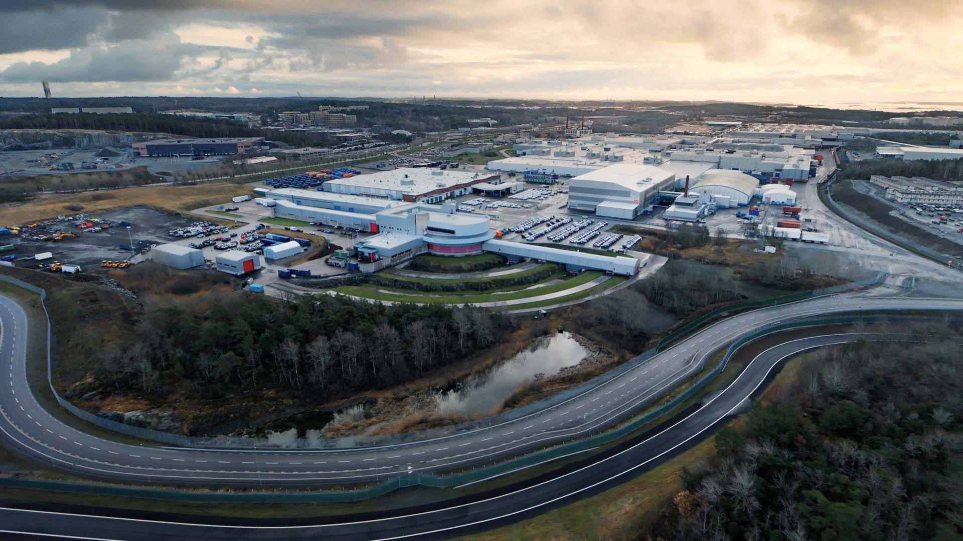 Лабораторията за краштестове в центъра за безопасност на Volvo Cars