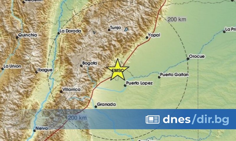 Силно - с магнитуд 6,5 - разлюля тази сутрин столицата
