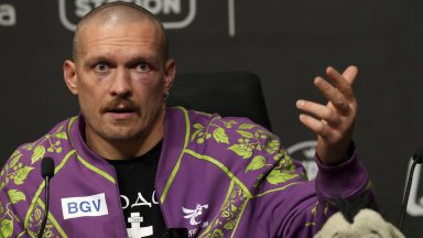 Световният шампион по бокс в тежка категория Олександър Усик от