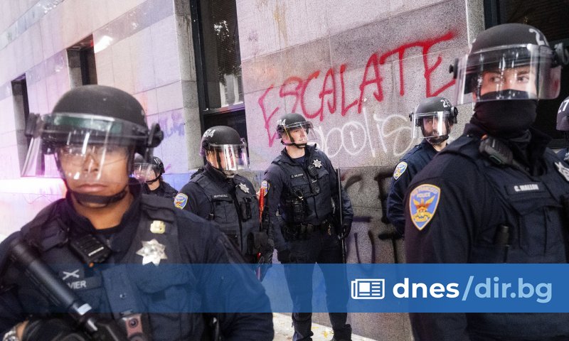 След Лос Анджелис до сблъсъци между мигрантите и органите на