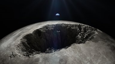 НАСА повиши вероятността астероид да удари Луната през 2032 г.