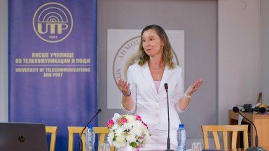 Ректорът на ВУТП проф. Темелкова откри VIII Международна лятна академия по лидерство в Кавала