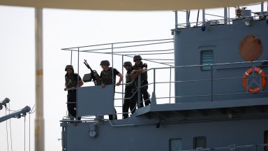Започна петата активация на противоминната група в Черно море (снимки)