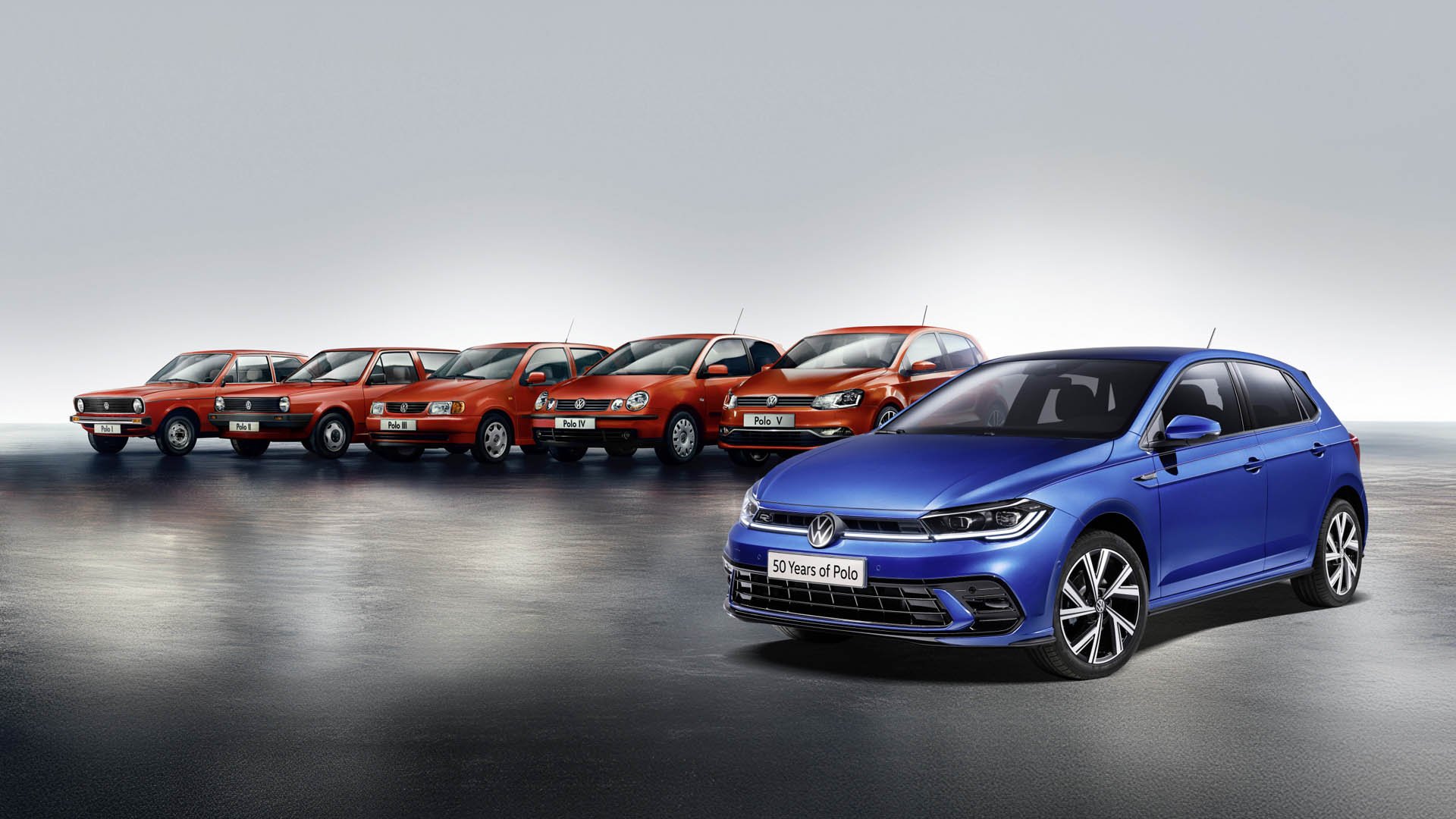 Шестте поколения на Volkswagen Polo