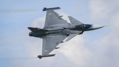 Saab тества изтребител Gripen E с изкуствен интелект