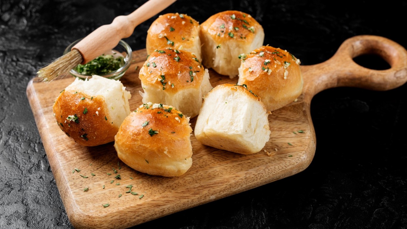 В еърфрайър: Чеснови хлебчета