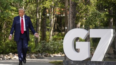 Президентът на САЩ Доналд Тръмп започна участието си в срещата