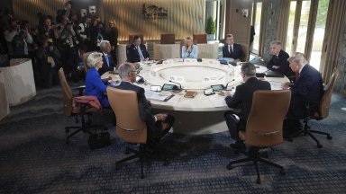 Лидерите на страните от Групата на седемте Г 7 се споразумяха