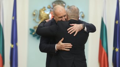 Румен Радев се срещна със съдения в Скопие Люпчо Георгиевски