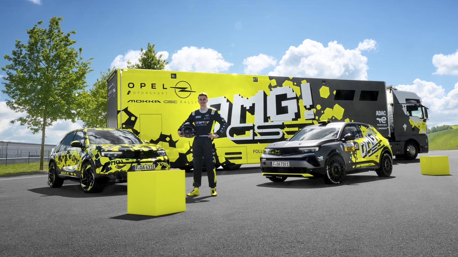 Opel Mokka GSE и Opel Mokka GSE Rally с пилота Кале Карлберг