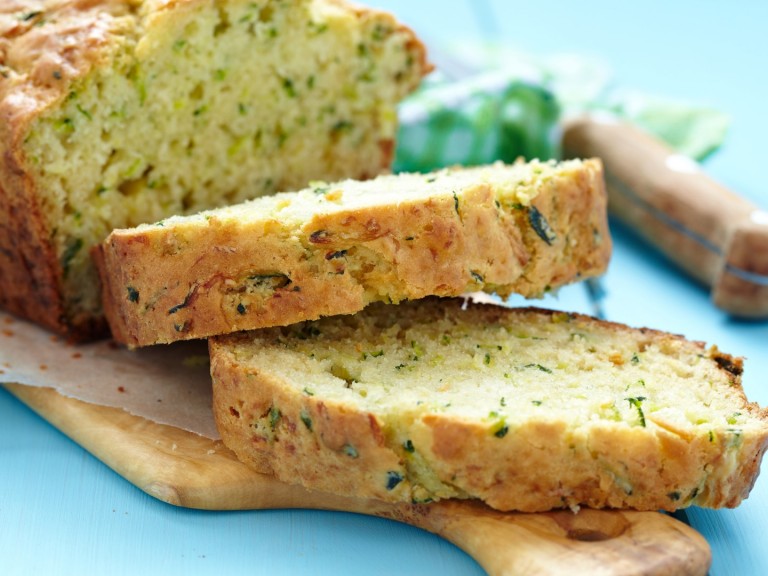 Солен кекс с тиквички