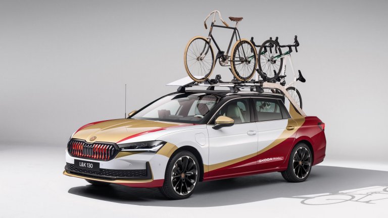 Skoda Superb се превърна в перфектния автомобил за "Тур дьо Франс"