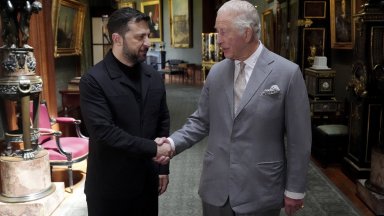 Кралят на Великобритания Чарлз Трети се срещна в замъка Уиндзор