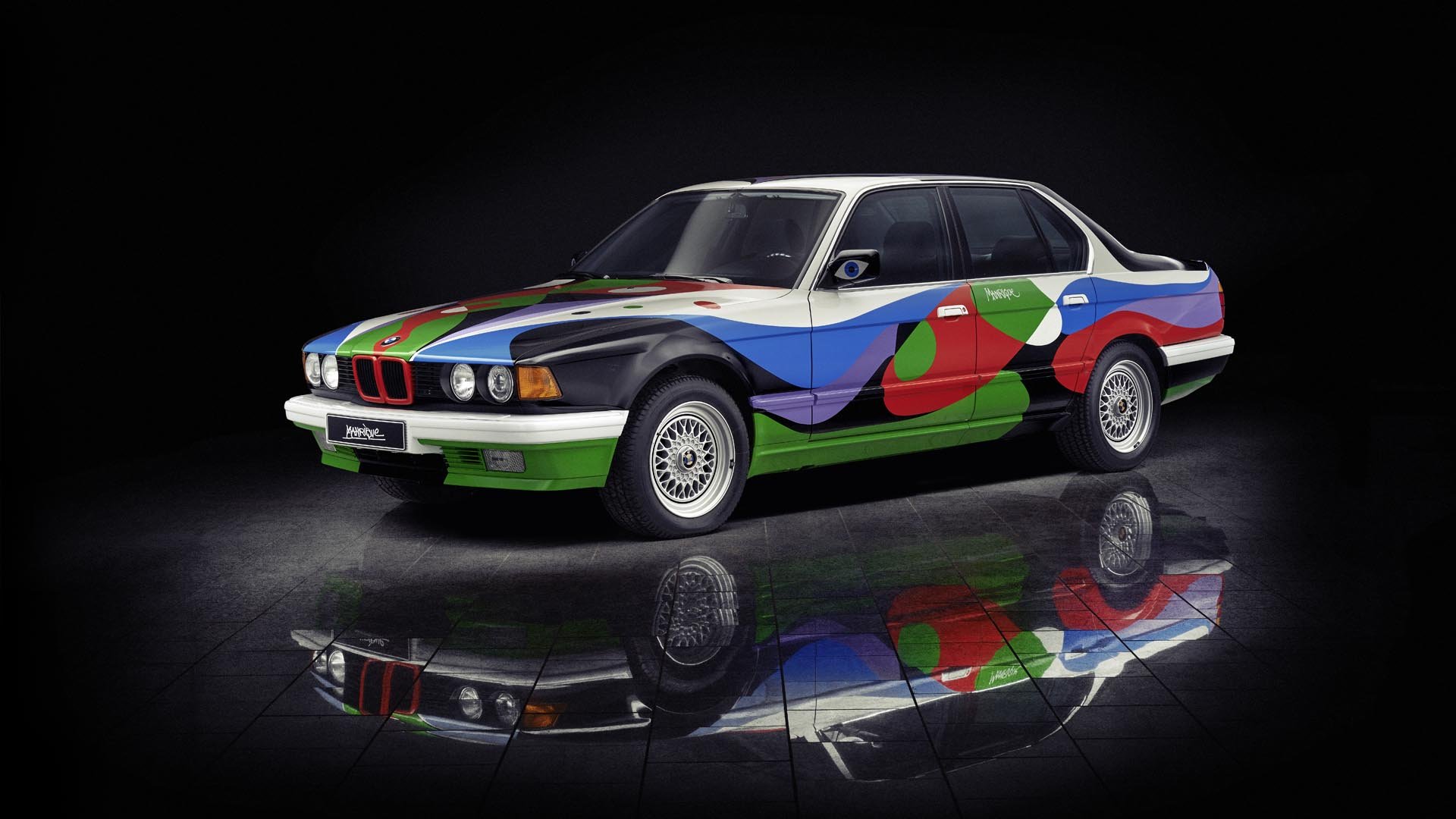 BMW Art Car #10 (BMW 730i) от Сезар Манрик