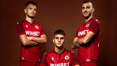 ЦСКА представи новите си екипи, има намигване към стадиона