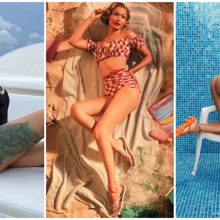 Топ горещи моменти на открито на звездите: Жега и стил