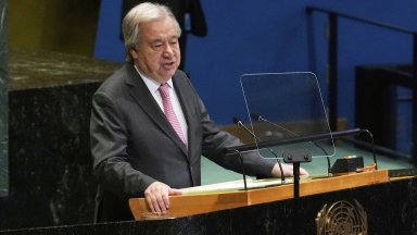 Генералният секретар на ООН Антониу Гутериш осъди най мащабната атака с