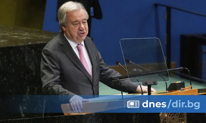 Уставът на ООН не е меню по избор, подчерта генералният