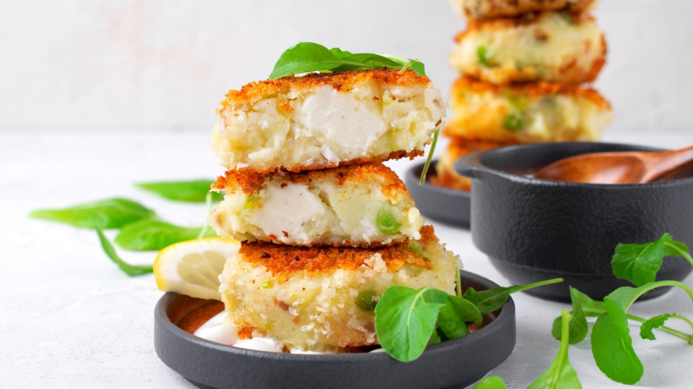 Картофени кюфтенца с риба