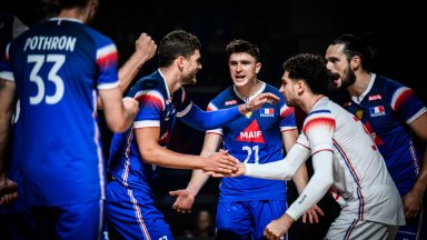 Олимпийският шампион Франция приземи турците в Бургас