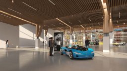 Renault събира класическите си коли във впечатляващ изложбен център