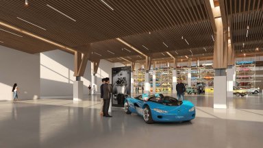 Renault събира класическите си коли във впечатляващ изложбен център