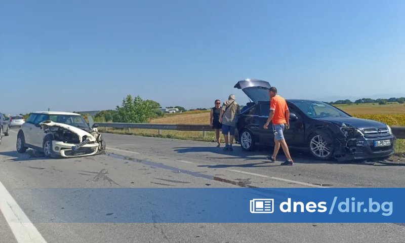 Тежка катастрофа на Околовръстното шосе на Пловдив по чудо се
