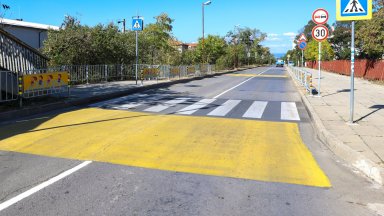 Столичната община започна обновяване на пътната маркировка в града с
