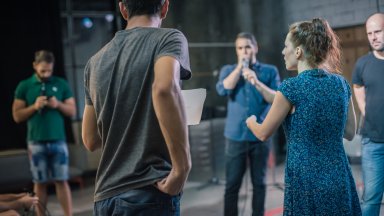 на Националната академия за театрално и филмово изкуство НАТФИЗ Кръстьо