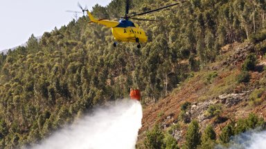 Голям пожар гори на Халкидики където има много български туристи